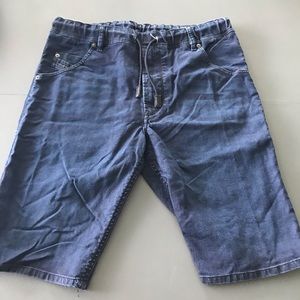 Diesel Mens JoggJeans Blue drawstring waist sz 34